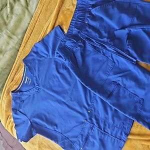 Cobalt Blue Scrubstar Scrub Set